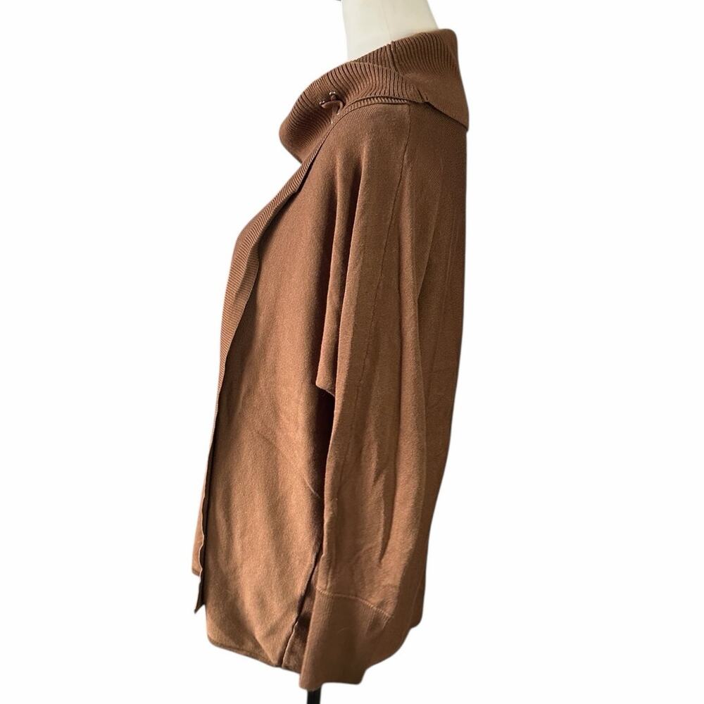JM Collection Women's Brown Sweater Medium - Picture 3 of 4